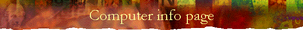 Computer info page